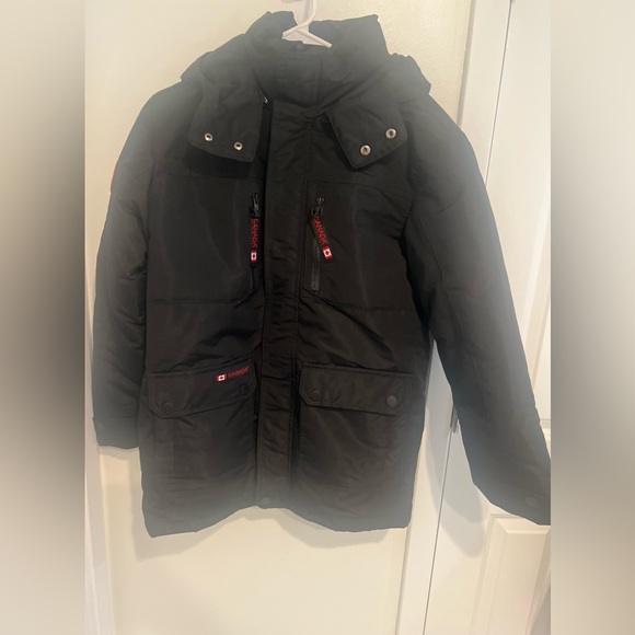 NWOT - Canada Goose Youth L (14/16) Black Puffer Jacket - Picture 1 of 16
